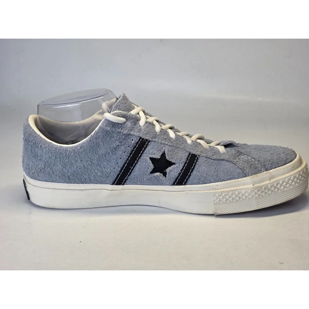 Converse Cons One Star‎ Men's Sneakers Size 8.5 Women's Size 10 Blue Suede Shoes - Picture 7 of 16